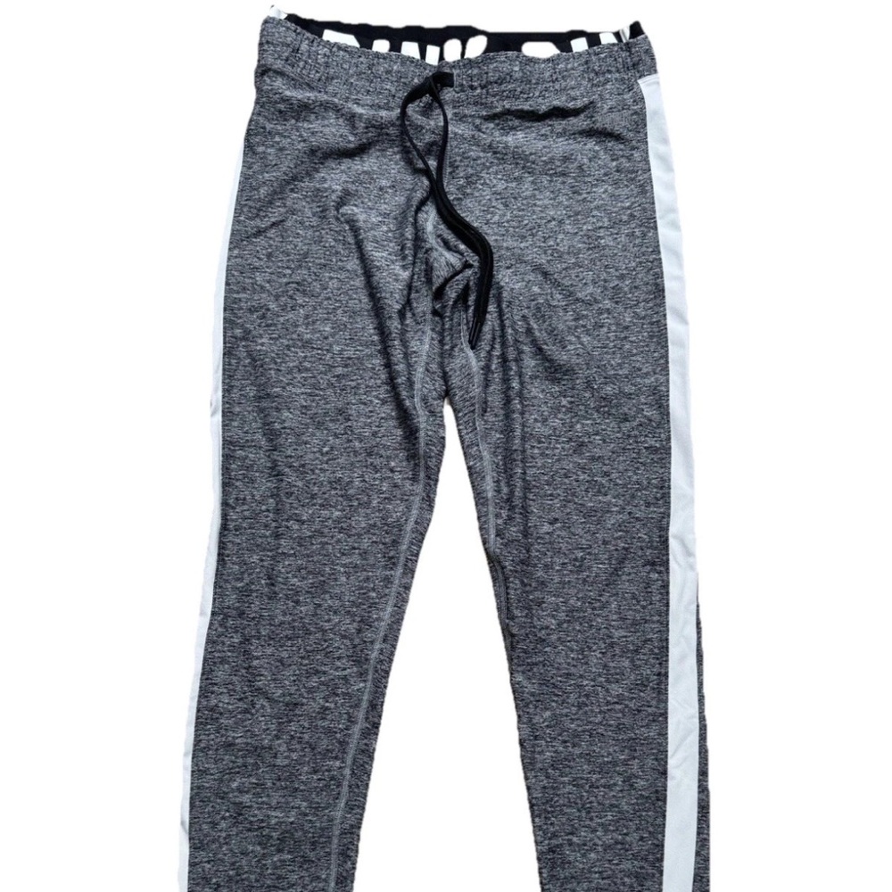 Victoria's Secret Ultimate Leggings Women Size Small Petite Grey W/ White ￼￼